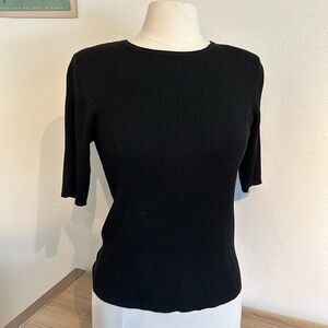 August Silk 100% silk fine knit sweater
